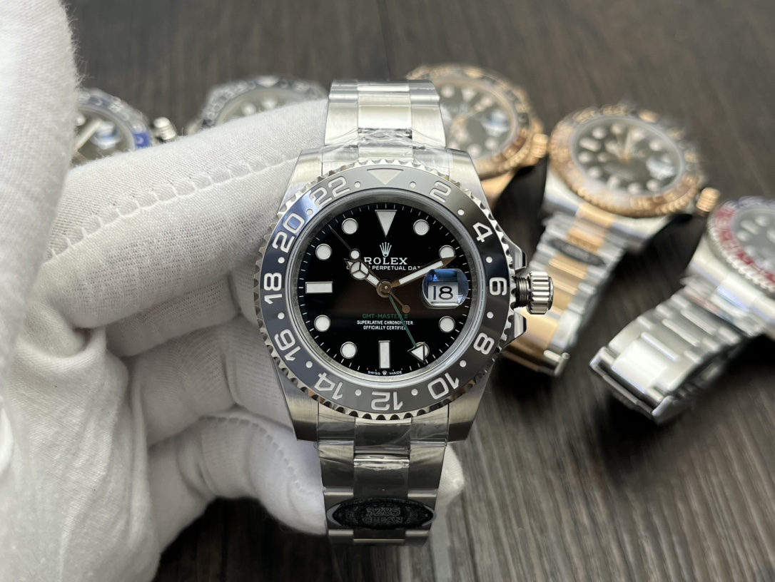 Rolex GMT-Master II 40mm – Automatic 3285 Movement, 100m Water Resistance, Oystersteel Case and Bracelet - Image 3
