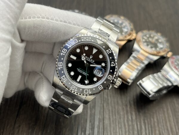 Rolex GMT-Master II 40mm – Automatic 3285 Movement, 100m Water Resistance, Oystersteel Case and Bracelet - Image 4