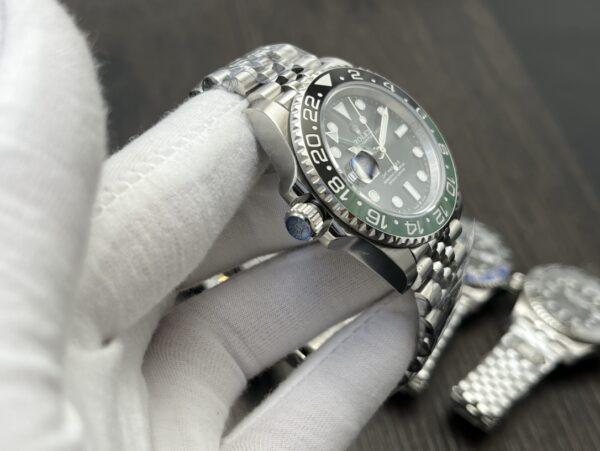 Rolex GMT-Master II Sprite Bezel 40mm – Automatic 3285 Movement, 100m Water Resistance, Oystersteel Case - Image 6