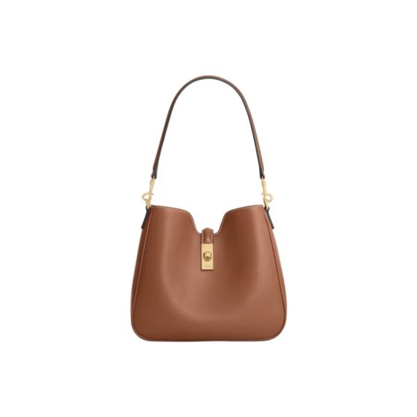 CELINE Camille 16 Soft Small Bag Calfskin Leather Adjustable Strap Women Brown