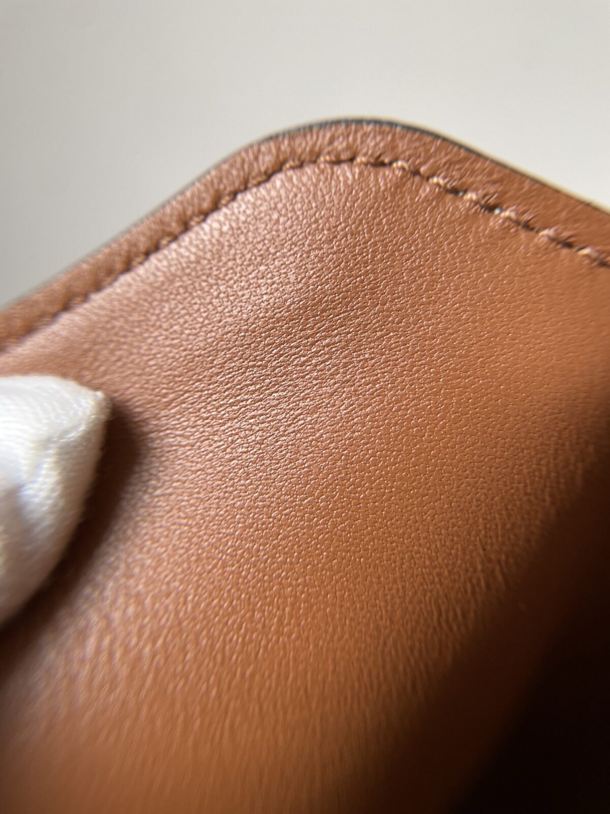 CELINE Camille 16 Soft Small Bag Calfskin Leather Adjustable Strap Women Brown - Image 9