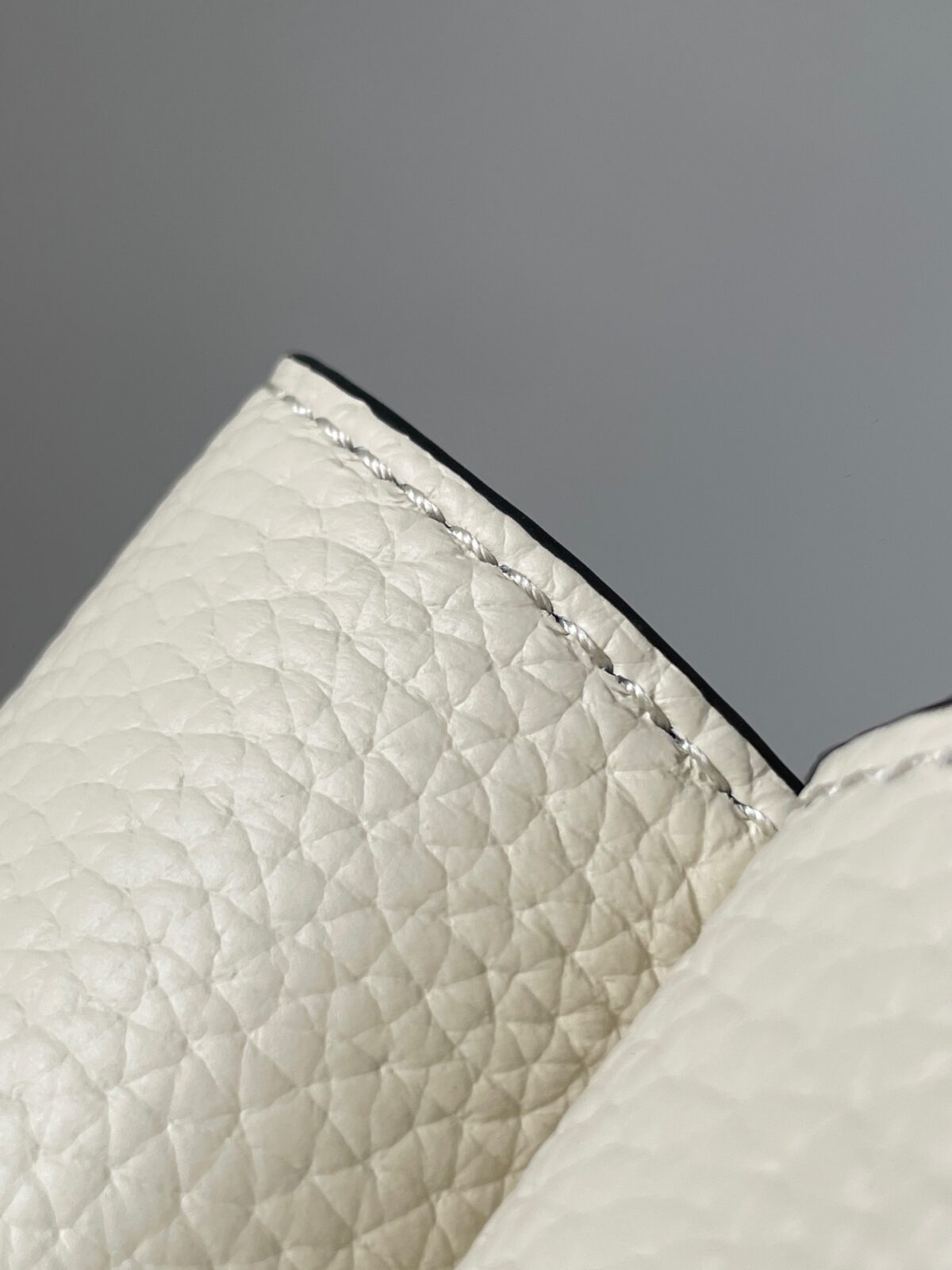 Prada Small Calf Leather Magnetic Tote Handbag White - Image 11