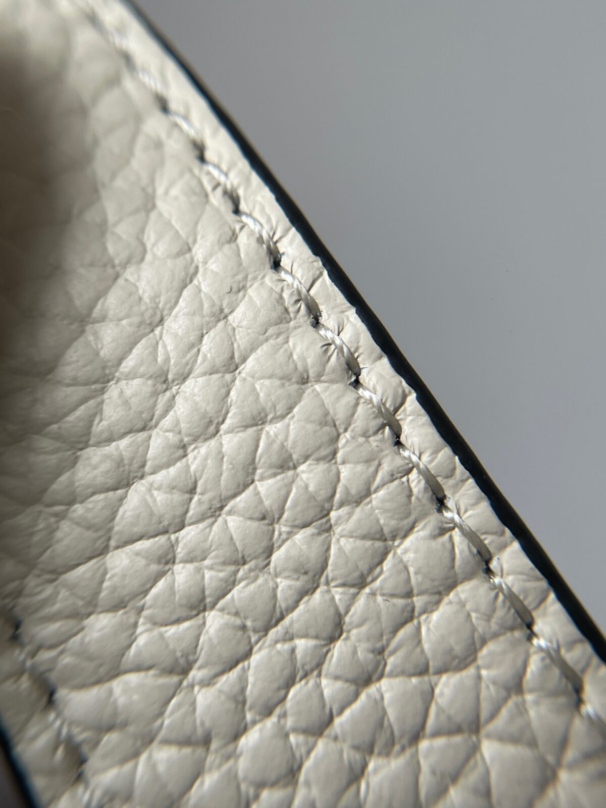 Prada Small Calf Leather Magnetic Tote Handbag White - Image 12