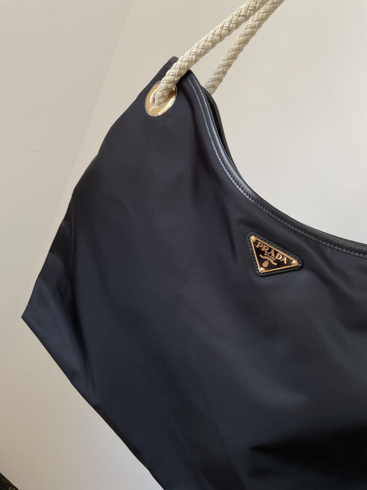 Prada Re-Nylon Mariner Large Shoulder Bag Black - Image 3