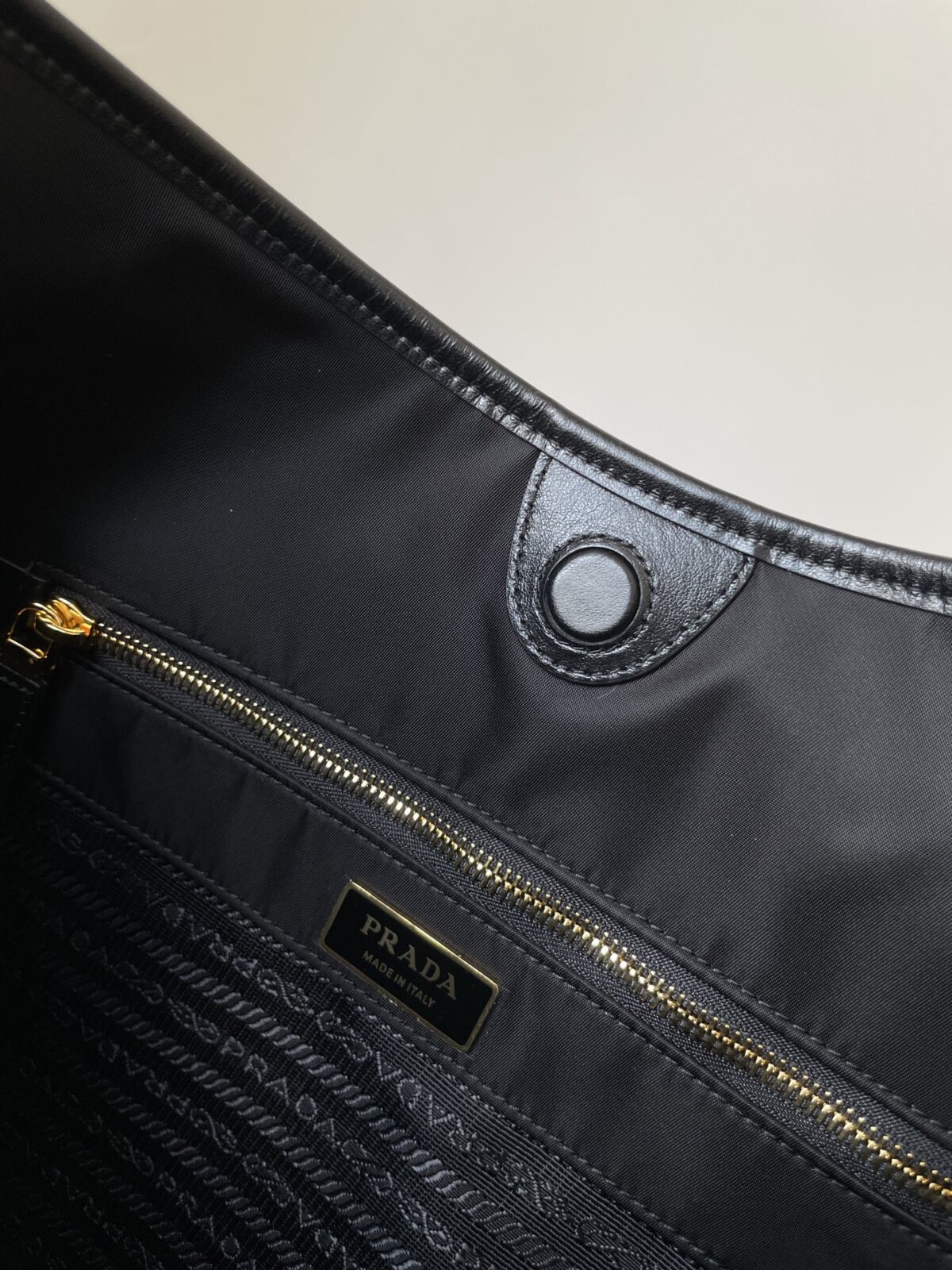 Prada Re-Nylon Mariner Large Shoulder Bag Black - Image 8