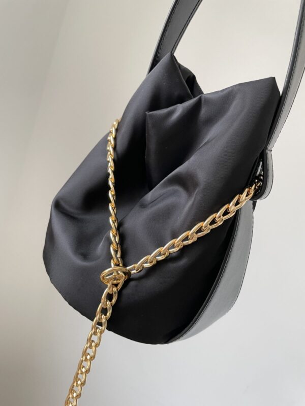 Prada Re-Nylon Small Handbag Black - Image 6