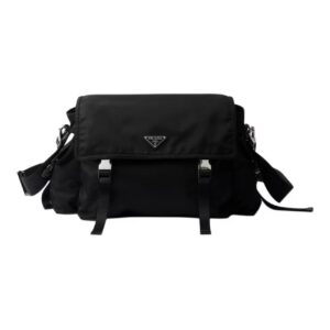 Prada Re-Nylon Explore Crossbody Bag Black