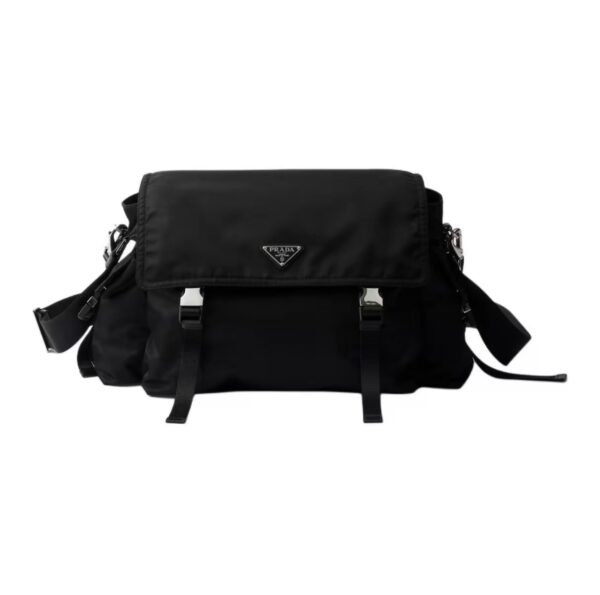 Prada Re-Nylon Explore Crossbody Bag Black