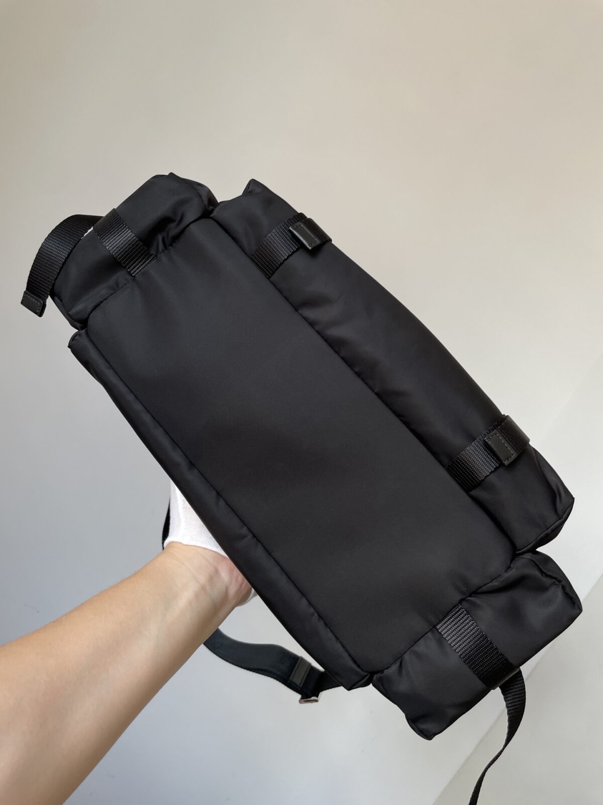 Prada Re-Nylon Explore Crossbody Bag Black - Image 8