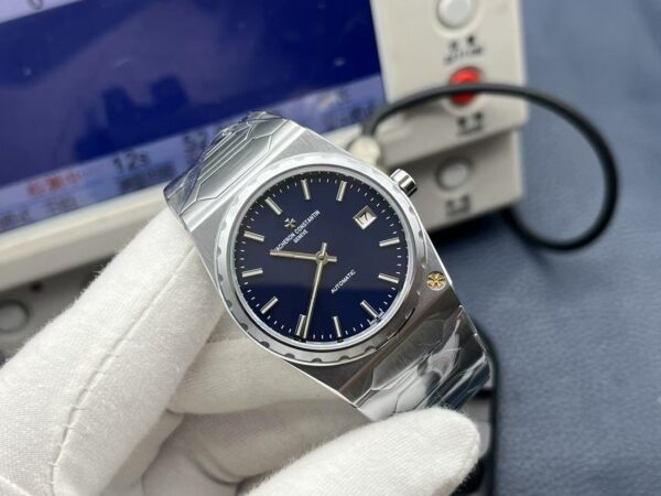 Vacheron Constantin Historiques 37mm Blue Dial Stainless Steel Watch - Image 2