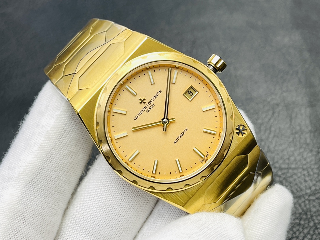 Vacheron Constantin Historiques 37mm Gold Dial 18K Yellow Gold Watch - Image 2