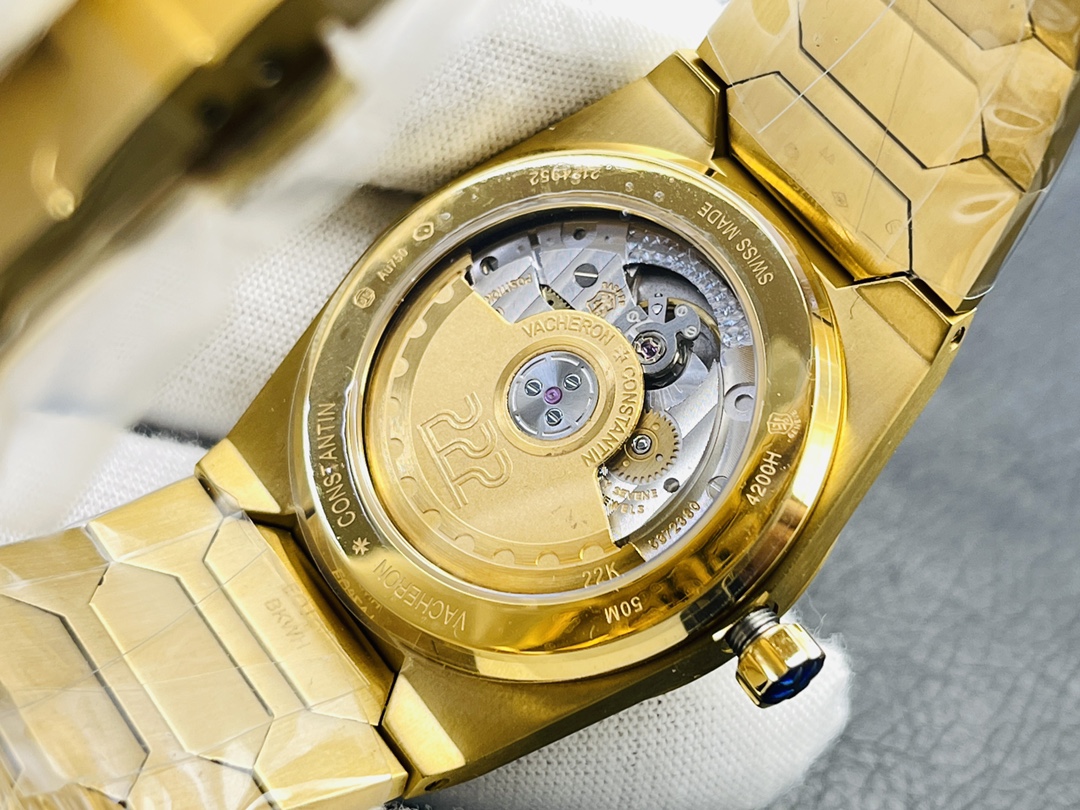 Vacheron Constantin Historiques 37mm Gold Dial 18K Yellow Gold Watch - Image 8
