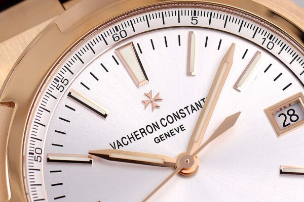 Vacheron Constantin Overseas Automatic 41mm Silver Dial Rose Gold Watch - Image 4
