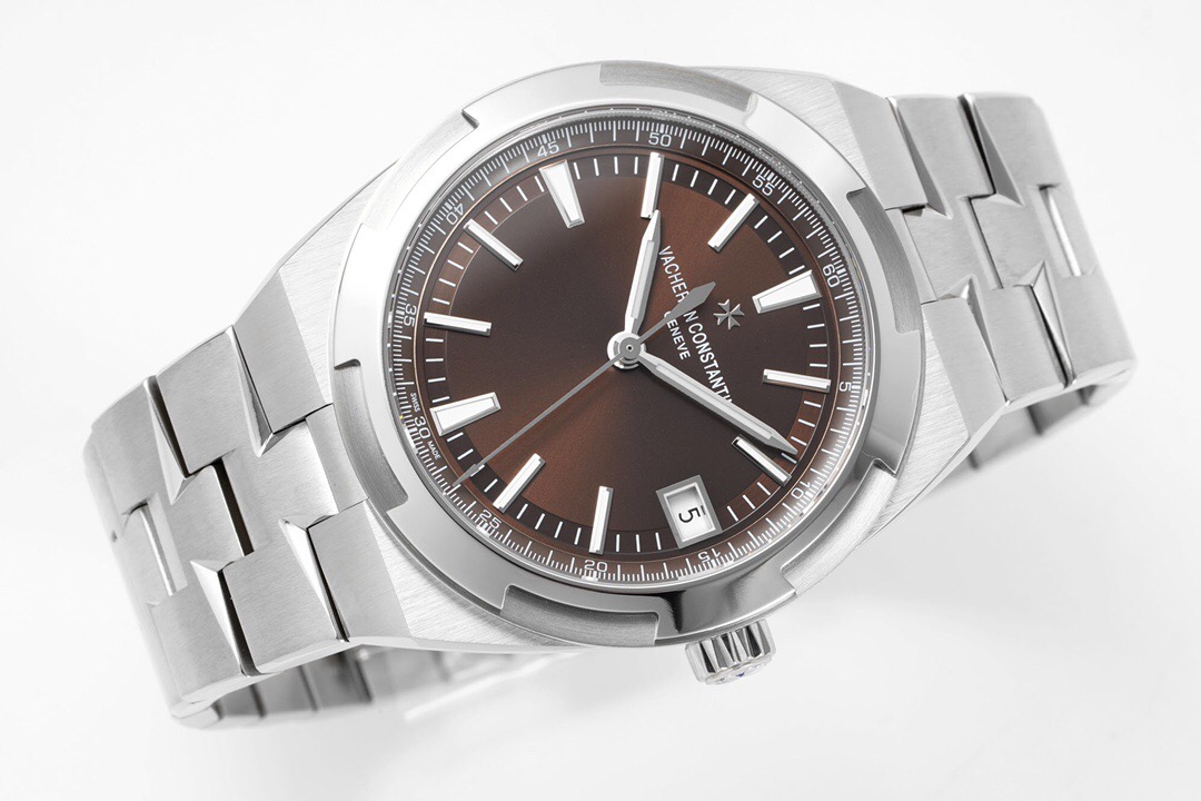 Vacheron Constantin Overseas Automatic 41mm Brown Dial Stainless Steel Watch - Image 3