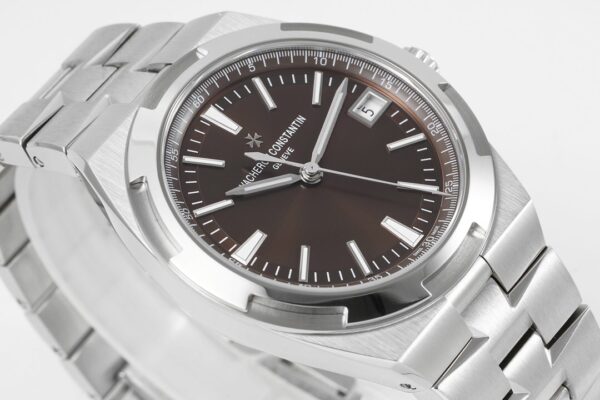 Vacheron Constantin Overseas Automatic 41mm Brown Dial Stainless Steel Watch - Image 4