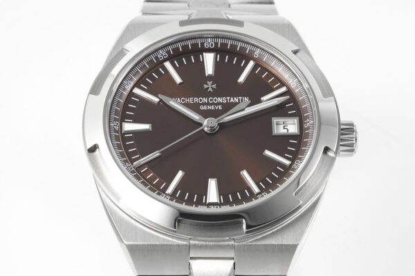 Vacheron Constantin Overseas Automatic 41mm Brown Dial Stainless Steel Watch - Image 5
