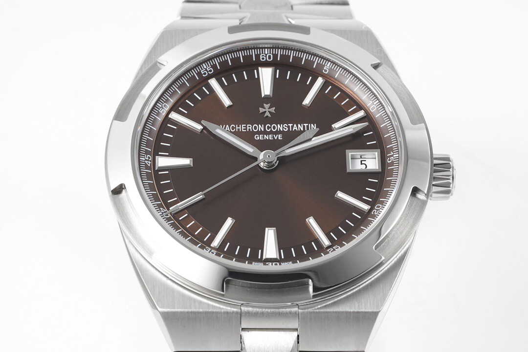 Vacheron Constantin Overseas Automatic 41mm Brown Dial Stainless Steel Watch - Image 5
