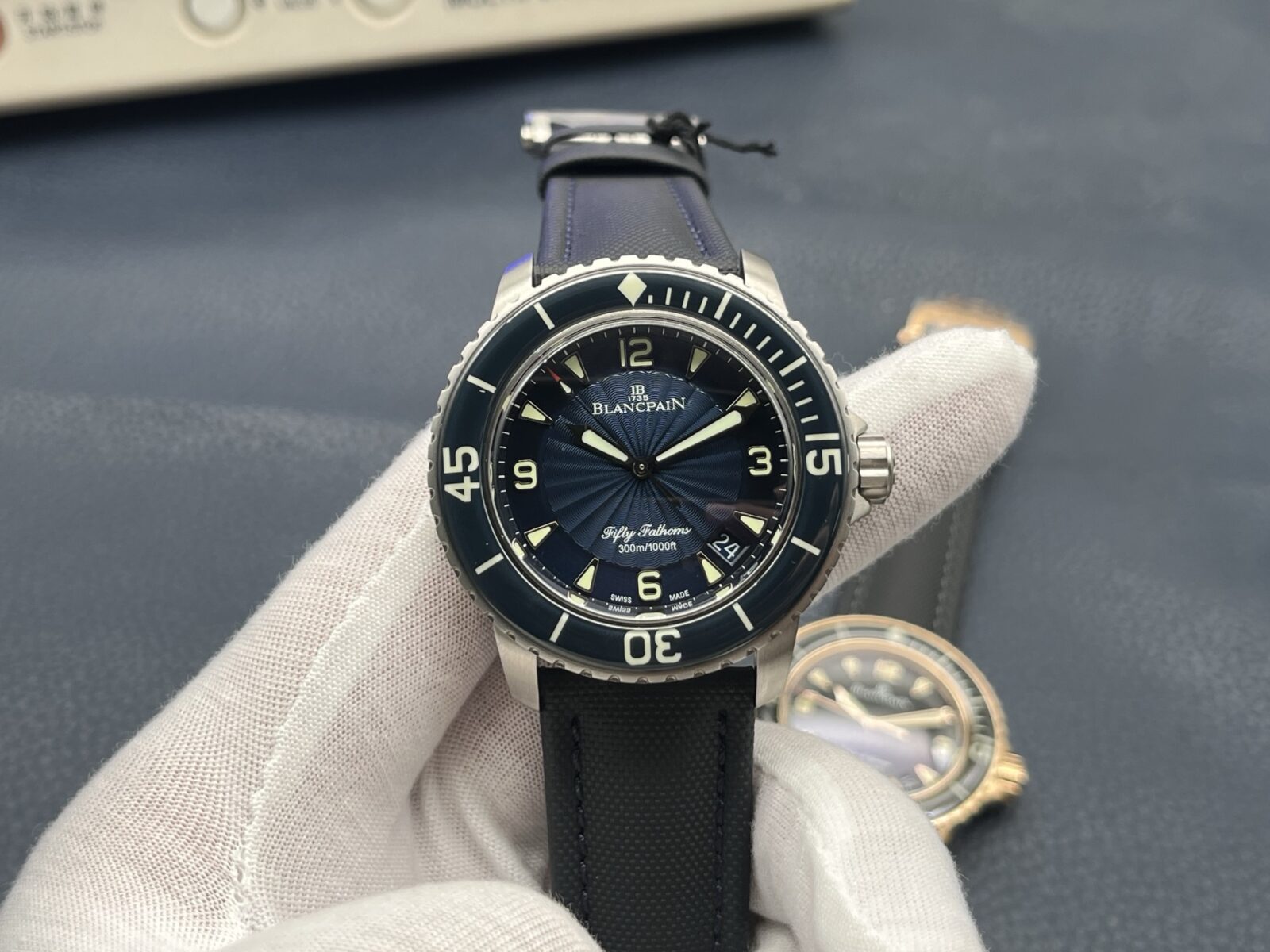 Blancpain Fifty Fathoms Automatic 5015-12B40-O52B - Image 3