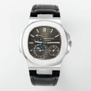 Patek Philippe Nautilus 40mm Gray Dial 18K White Gold