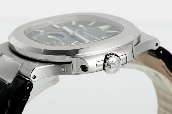 Patek Philippe Nautilus 40mm Gray Dial 18K White Gold - Image 6