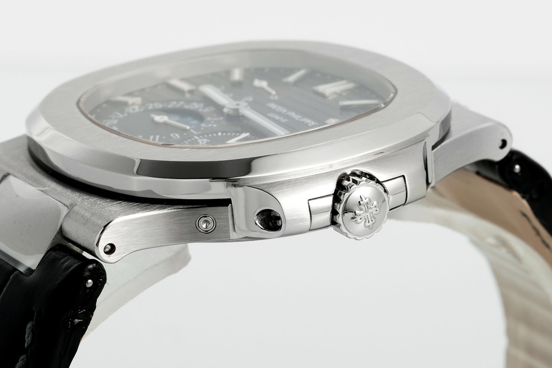 Patek Philippe Nautilus 40mm Gray Dial 18K White Gold - Image 6