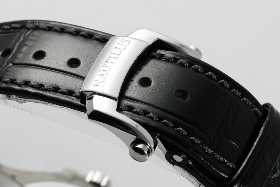 Patek Philippe Nautilus 40mm Gray Dial 18K White Gold - Image 7