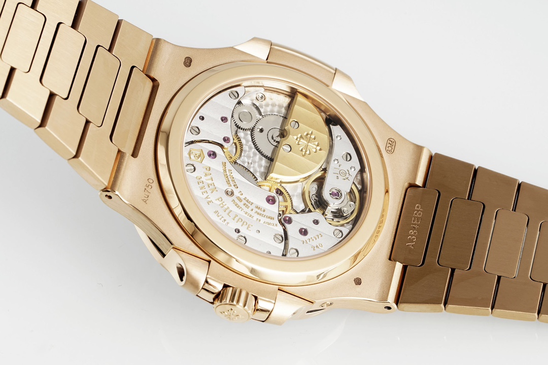 Patek Philippe Nautilus 5712R-001 Automatic 40mm Brown Dial 18K Rose Gold - Image 8