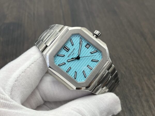 Patek Philippe Cubitus Series Automatic 45mm Tiffany Blue Dial Stainless Steel - Image 2