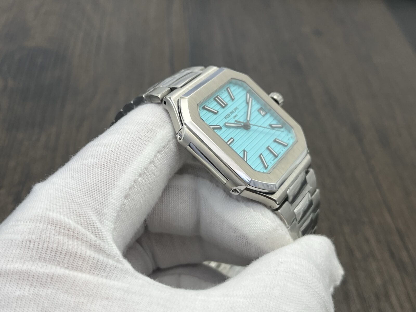 Patek Philippe Cubitus Series Automatic 45mm Tiffany Blue Dial Stainless Steel - Image 4
