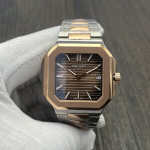 Patek Philippe Cubitus Series Automatic 45mm Coffee Dial Two‑Tone Steel & 18K Rose Gold