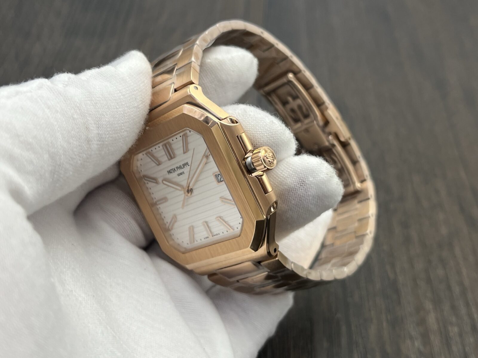 Patek Philippe Cubitus Series Automatic 45mm White Dial 18K Rose Gold - Image 5