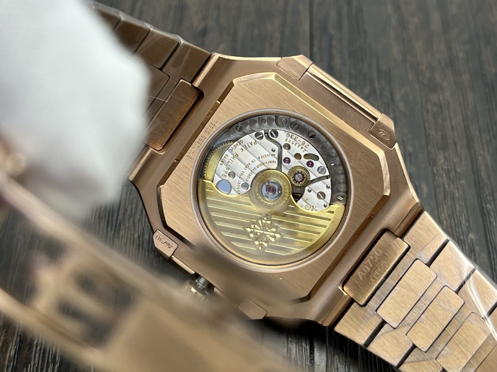 Patek Philippe Cubitus Series Automatic 45mm White Dial 18K Rose Gold - Image 6