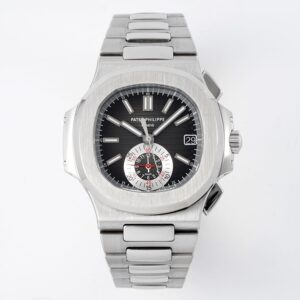 Patek Philippe Nautilus 40.5mm Black Dial Stainless Steel