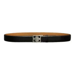 ROLLSMINJOR Business Automatic Buckle Leather Belt Men Black