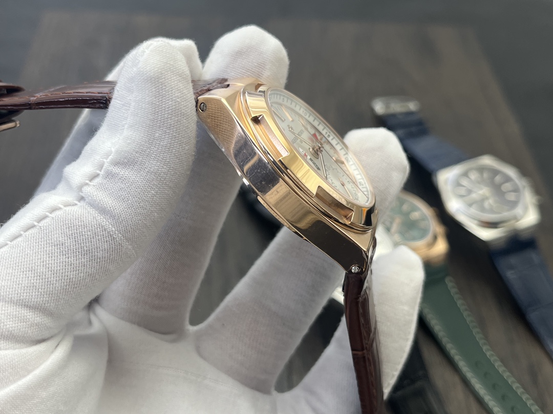 Vacheron Constantin Overseas Dual Time Automatic 41mm Silver Dial Watch - Image 6