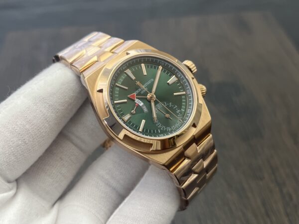 Vacheron Constantin Overseas Automatic 41mm Green Dial Rose Gold Watch - Image 5