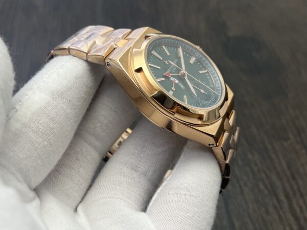 Vacheron Constantin Overseas Automatic 41mm Green Dial Rose Gold Watch - Image 6