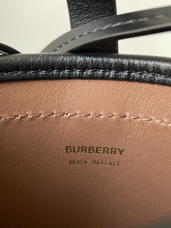 Burberry Icon Stripe Canvas Phone Pouch – Archive Beige - Image 9