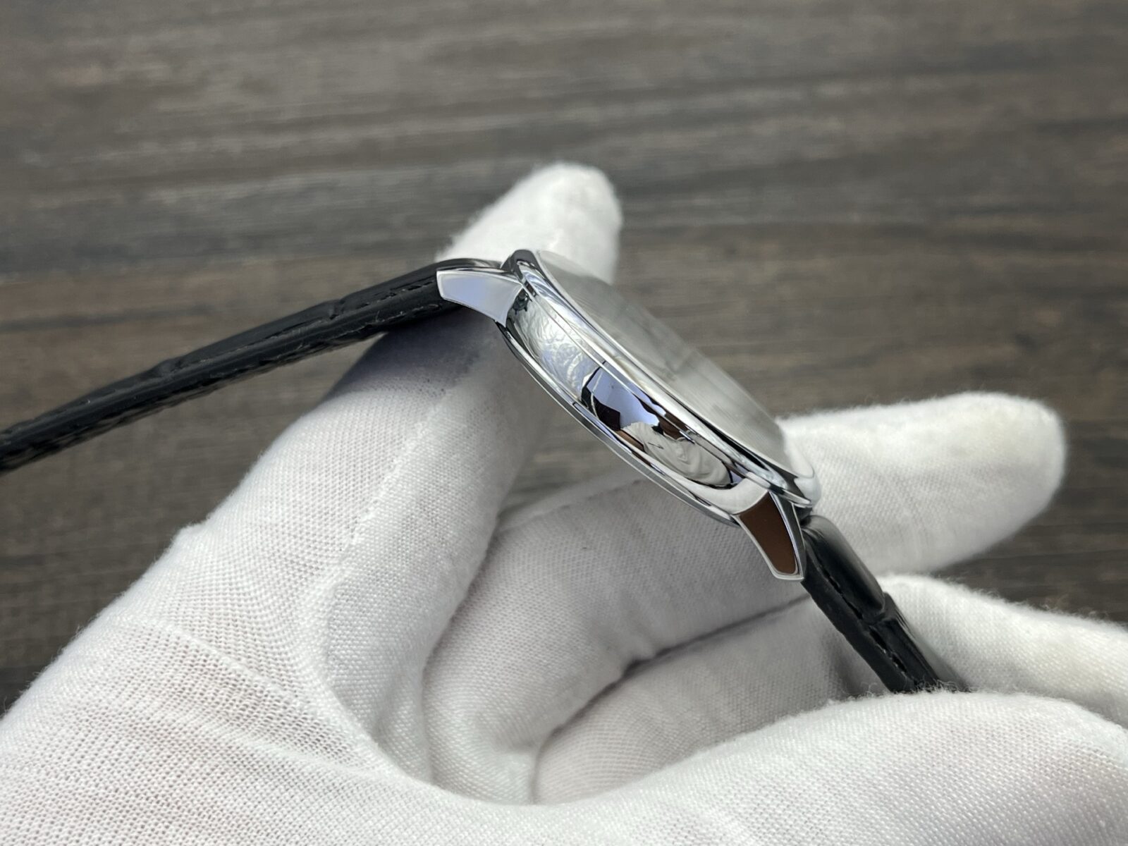 VACHERON CONSTANTIN Patrimony Manual Mechanical Watch 40mm White Dial White Gold Case - Image 6