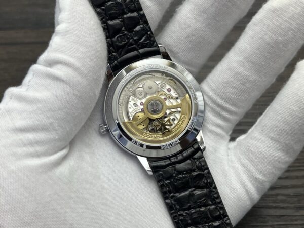 VACHERON CONSTANTIN Patrimony Manual Mechanical Watch 40mm White Dial White Gold Case - Image 8