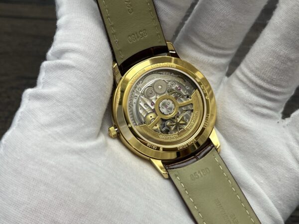 VACHERON CONSTANTIN Patrimony Manual Mechanical Watch 40mm White Dial Yellow Gold Case - Image 8