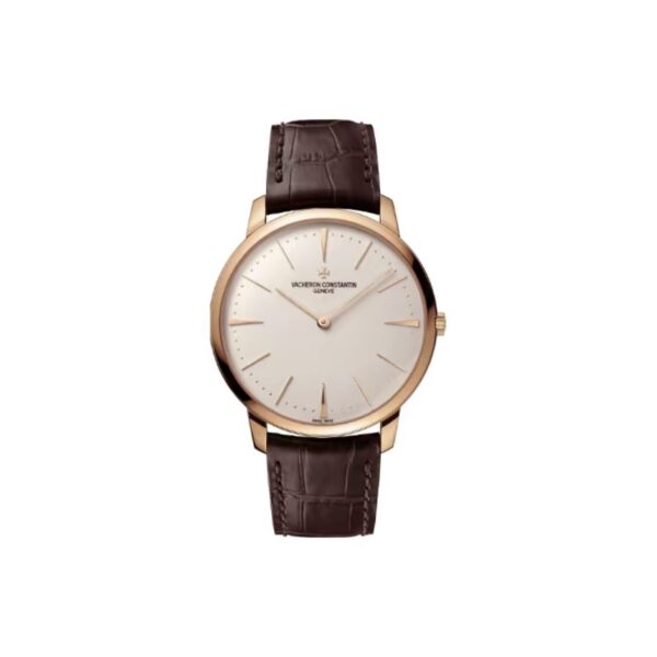 VACHERON CONSTANTIN Patrimony Manual Mechanical Watch 40mm White Dial Red Gold Case