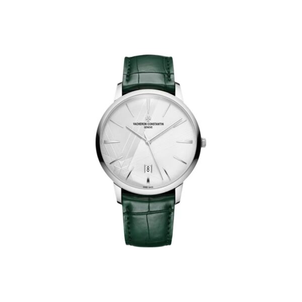 VACHERON CONSTANTIN Patrimony Automatic Mechanical Watch 40mm Silver Dial White Gold Case