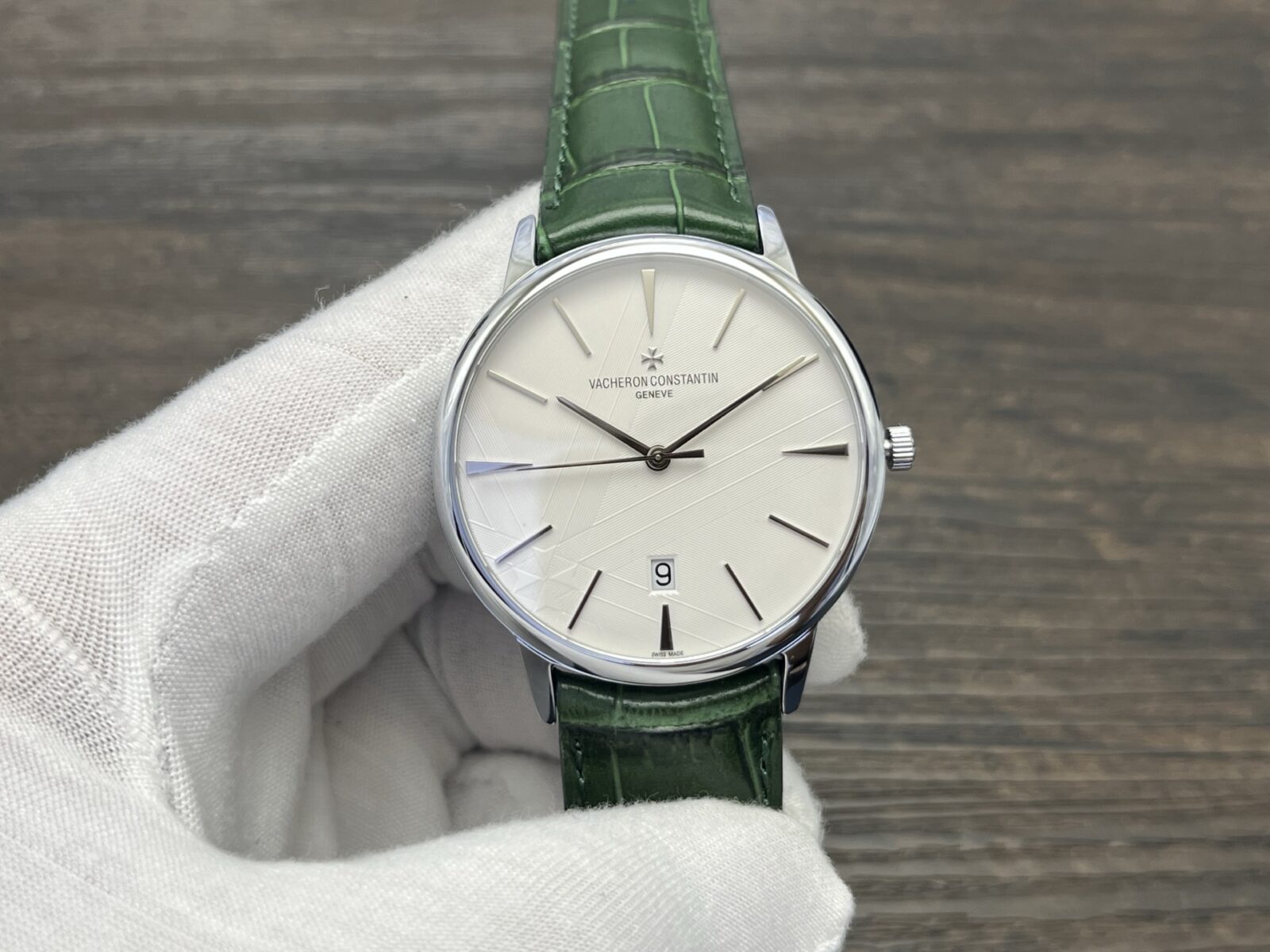 VACHERON CONSTANTIN Patrimony Automatic Mechanical Watch 40mm Silver Dial White Gold Case - Image 3