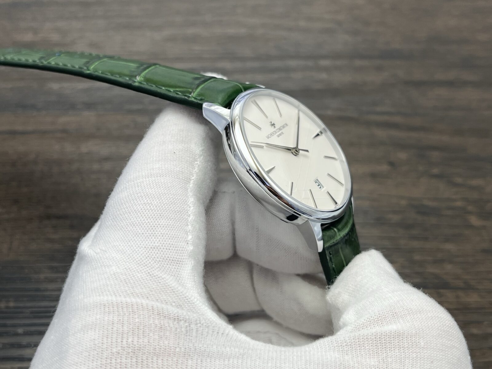 VACHERON CONSTANTIN Patrimony Automatic Mechanical Watch 40mm Silver Dial White Gold Case - Image 6
