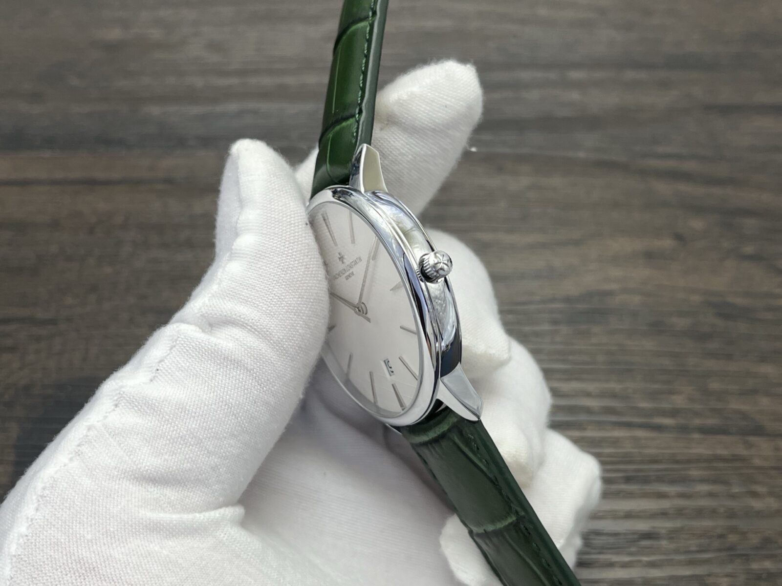 VACHERON CONSTANTIN Patrimony Automatic Mechanical Watch 40mm Silver Dial White Gold Case - Image 7