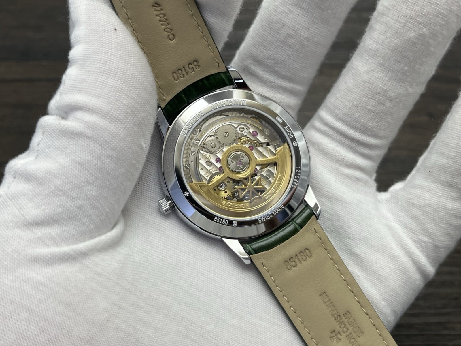VACHERON CONSTANTIN Patrimony Automatic Mechanical Watch 40mm Silver Dial White Gold Case - Image 8