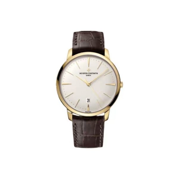 VACHERON CONSTANTIN Patrimony Automatic Mechanical Watch 40mm White Dial Yellow Gold Case