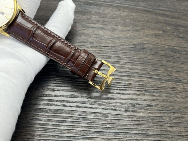 VACHERON CONSTANTIN Patrimony Automatic Mechanical Watch 40mm White Dial Yellow Gold Case - Image 9