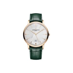 VACHERON CONSTANTIN Patrimony Automatic Mechanical Watch 40mm Silver Dial 18K Pink Gold Case